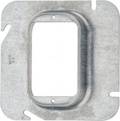 Cooper Crouse-Hinds - Electrical Outlet Box Steel Square Cover - Exact Tool & Supply