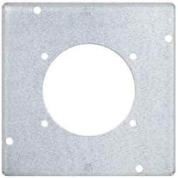 Cooper Crouse-Hinds - Electrical Outlet Box Steel Square Surface Cover - Exact Tool & Supply