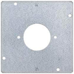 Cooper Crouse-Hinds - Electrical Outlet Box Steel Square Surface Cover - Exact Tool & Supply