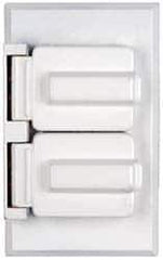 Cooper Crouse-Hinds - Electrical Outlet Box Aluminum Weatherproof Cover - Includes Gasket - Exact Tool & Supply