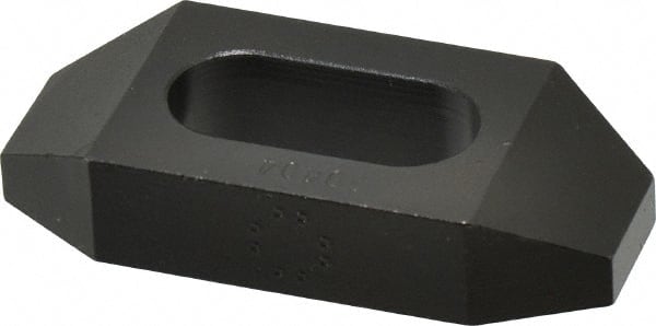 TE-CO - 1/2" Stud, Steel, Plain Strap Clamp - Exact Tool & Supply