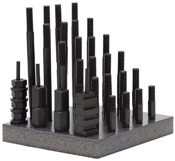 TE-CO - T-Nut & Stud Kits Stud Thread Sizes: 7/8-9 T-Slot Size (Inch): 1 - Exact Tool & Supply