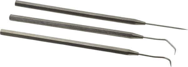 Moody Tools - 3 Piece Precision Probe Set - Steel - Exact Tool & Supply