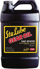 CRC - 1 Gal Bottle, Mineral Gear Oil - 17 St Viscosity at 100°C, ISO 220 - Exact Tool & Supply