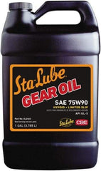 CRC - 1 Gal Bottle, Mineral Gear Oil - 70 SUS Viscosity at 40°C - Exact Tool & Supply