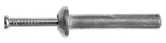 Red Head - 3/16" Diam, 3/16" Drill, 7/8" OAL, 2" Min Embedment Hammer Drive Concrete Anchor - Steel, Zinc-Plated Finish, Mushroom Head - Exact Tool & Supply