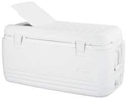 Igloo - 100 Qt Ice Chest - Plastic, White - Exact Tool & Supply