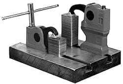 Bessey - M10 Mount Hole, 3.15" Overall Height, 3.74" Overall Width, 1.38" Overall Depth Clamp Base - Use with Bessey BAS Clamps - Exact Tool & Supply