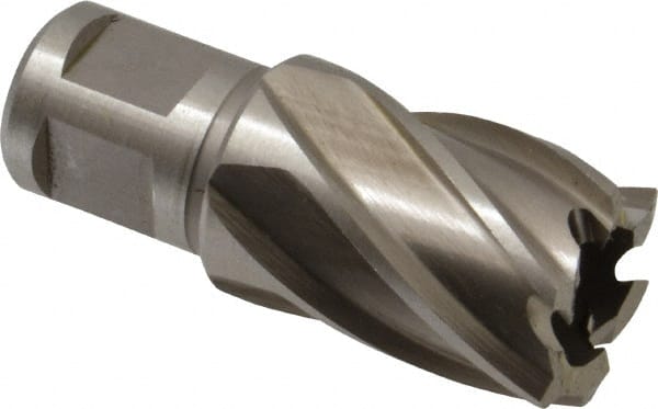 Interstate - 15/16" Diam x 1" Deep Cobalt Annular Cutter - Exact Tool & Supply