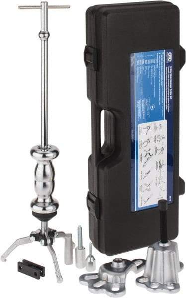OTC - 1-1/2 to 5" Spread, Slide Hammer Set - 2, 3 Jaws, 2-7/8" Reach - Exact Tool & Supply