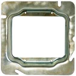 Cooper Crouse-Hinds - Electrical Outlet Box Steel Square Cover - Exact Tool & Supply