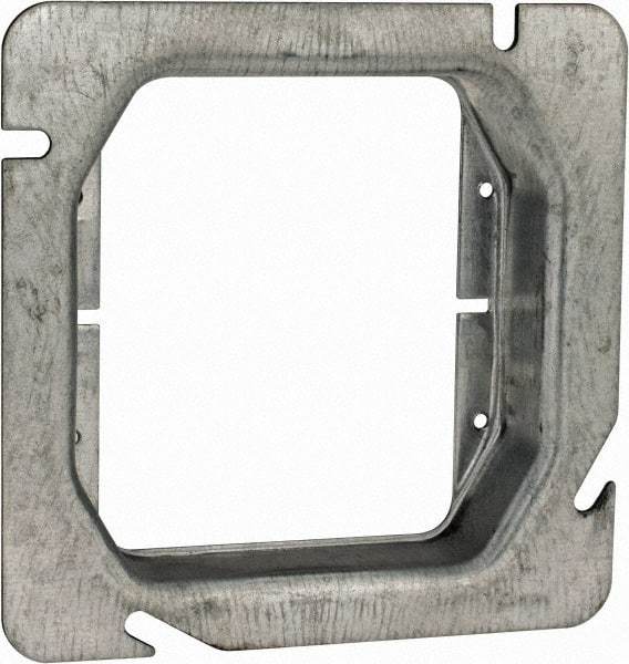 Cooper Crouse-Hinds - Electrical Outlet Box Steel Square Cover - Exact Tool & Supply