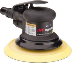 Ingersoll-Rand - 12,000 OPM, 15.8 CFM Air Consumption, Palm Air Orbital Sander - Round Pad, 1/4 NPT Inlet - Exact Tool & Supply
