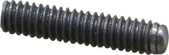 Value Collection - #8-32 3/4" OAL Fully Threaded Stud - Carbon Steel, Plain Finish - Exact Tool & Supply