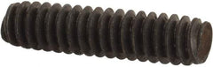 Value Collection - #10-24 3/4" OAL Fully Threaded Stud - Carbon Steel, Plain Finish - Exact Tool & Supply