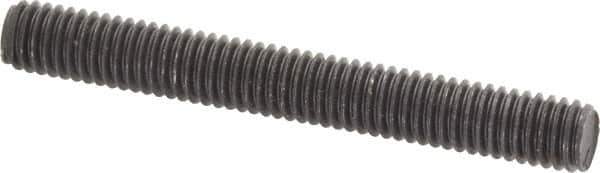 Value Collection - 3/8-16 3" OAL Fully Threaded Stud - Carbon Steel, Plain Finish - Exact Tool & Supply