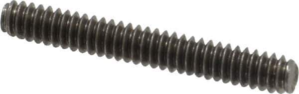 Value Collection - #6-32 1" OAL Fully Threaded Stud - Stainless Steel, Plain Finish - Exact Tool & Supply