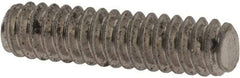 Value Collection - #10-24 3/4" OAL Fully Threaded Stud - Stainless Steel, Plain Finish - Exact Tool & Supply