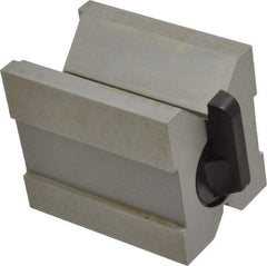 SPI - 0.19 to 1-3/4" Capacity, 90° Angle, Steel V-Block - 2-3/8" Long x 2-3/4" Wide x 2" High, Sold as Individual - Exact Tool & Supply