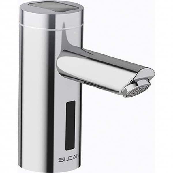 Sloan Valve Co. - Electronic & Sensor Faucets Type: Single Hole Style: w/o Mixer - Exact Tool & Supply
