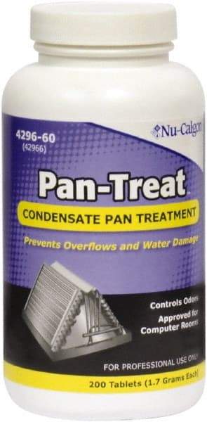 Nu-Calgon - HVAC Cleaners & Scale Removers Container Size: 200 Tablets Container Type: Jar - Exact Tool & Supply