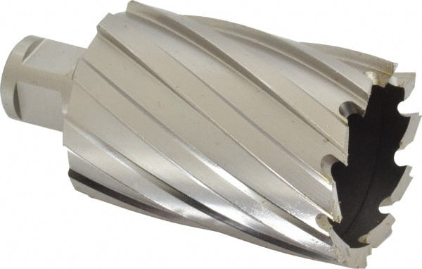 Hougen - 1-3/4" Diam x 2" Deep High Speed Steel Annular Cutter - Exact Tool & Supply