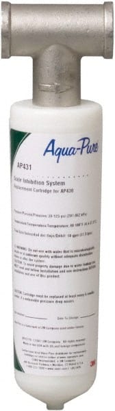 3M Aqua-Pure - Water Filter Systems; Type: Hot Water Scale Inhibitor ; Reduces: Scaling, Rusting and Corrosion ; Maximum Flow Rate (GPM): 6 ; Pipe Size: 3/4 (Inch); Number of Housings: 1 - Exact Tool & Supply