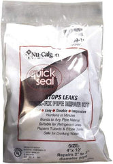 Nu-Calgon - 4" Wide x 12' Long General Purpose Pipe Repair Tape - -450 to 550°F, White - Exact Tool & Supply