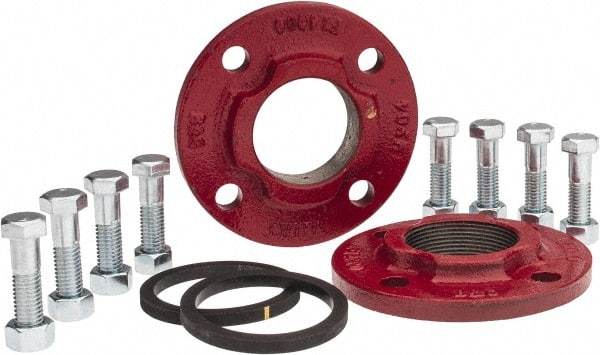 Bell & Gossett - In-Line Circulator Pump Accessories Type: Bronze Flange For Use With: PL-130B/3" - Exact Tool & Supply