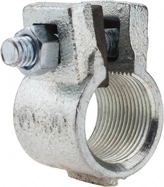Thomas & Betts - 3/4" Trade, Malleable Iron Threaded Rigid/Intermediate (IMC) Conduit Coupling - Noninsulated - Exact Tool & Supply