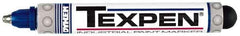 Dykem - Blue Paint Marker - Medium Tip, Oil Based - Exact Tool & Supply