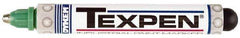 Dykem - Green Paint Marker - Medium Tip, Oil Based - Exact Tool & Supply