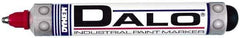 Dykem - Red Paint Marker - Medium Tip, Oil Based - Exact Tool & Supply