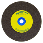 10 x 1 x 1-1/4" - Aluminum Oxide / 36/46 Coarse Type 1 - Bench & Pedestal Wheel - Exact Tool & Supply
