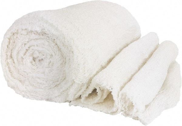 PRO-SOURCE - 100 Piece, 60 Yd. Lint Free, Bleached, White Cheesecloth - 22 Inch Long x 9 Inch Wide Sheet, Roll - Exact Tool & Supply