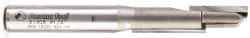 Amana Tool - 1/2" Diam, 1/2" Shank Diam, 2" Length of Cut, 2 Flute Straight Plunge Router Bit - 4-1/4" Overall Length, Carbide Tipped - Exact Tool & Supply