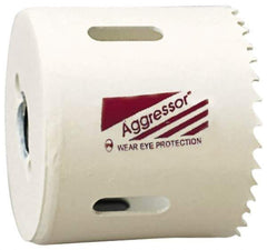 Disston - 5-3/4" Diam, 1-7/8" Cutting Depth, Hole Saw - Bi-Metal Saw, Toothed Edge - Exact Tool & Supply