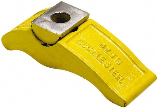 Bessey - 5/8" Stud, 2-3/4" Max Clamping Height, Steel, Adjustable & Self-Positioning Strap Clamp - 5-1/2" Long, 1-3/4" Wide, 1-5/8" High - Exact Tool & Supply