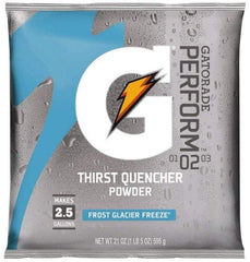 Gatorade - 21 oz Pack Glacier Freeze Activity Drink - Powdered, Yields 2.5 Gal - Exact Tool & Supply