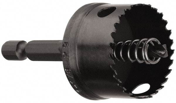 DeWALT - 1-1/8" Diam, 5/8" Cutting Depth, Hole Saw - Bi-Metal Saw, Toothed Edge - Exact Tool & Supply