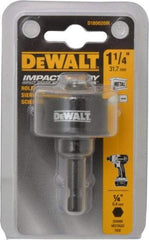 DeWALT - 1-1/4" Diam, 5/8" Cutting Depth, Hole Saw - Bi-Metal Saw, Toothed Edge - Exact Tool & Supply