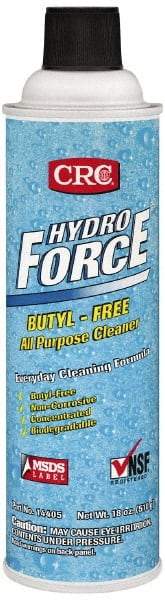 CRC - 20 oz Aerosol All-Purpose Cleaner - Aerosol, Unscented - Exact Tool & Supply