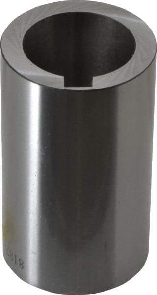Interstate - 1-1/4" ID x 1-3/4" OD, Alloy Steel Machine Tool Arbor Spacer - 3" Thick - Exact Tool & Supply