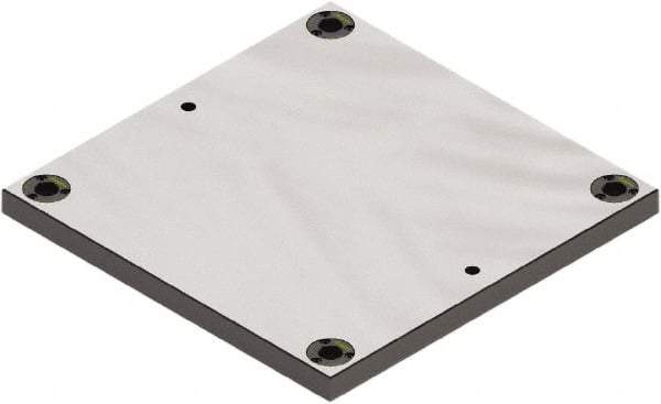Jergens - 16" Long x 16" Wide Steel Fixture Plate - 1.13" Plate Thickness - Exact Tool & Supply