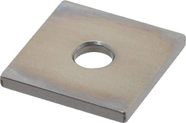 Mitutoyo - 0.1003" Square Steel Gage Block - Accuracy Grade 0, Includes Certificate of Inspection - Exact Tool & Supply