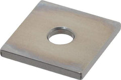 Mitutoyo - 0.1003" Square Steel Gage Block - Accuracy Grade 0, Includes Certificate of Inspection - Exact Tool & Supply
