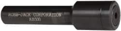 RobbJack - Slitting/Slotting Saw Arbor - Straight Shank, 1/2" Shank Diam, 2-7/8" OAL, For 1/2" Cutter Hole Diam - Exact Tool & Supply