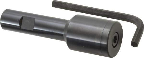 RobbJack - Slitting/Slotting Saw Arbor - Straight Shank, 1/4" Shank Diam, 4" OAL, For 7/8" Cutter Hole Diam - Exact Tool & Supply