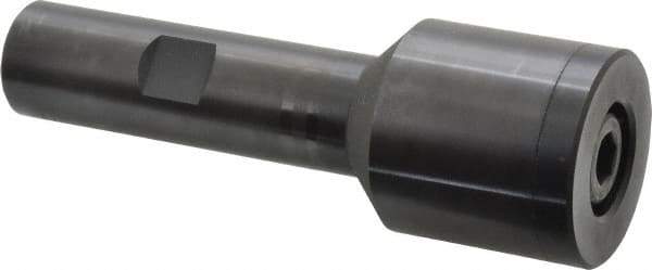 RobbJack - Slitting/Slotting Saw Arbor - Straight Shank, 1/4" Shank Diam, 5" OAL, For 1-1/4" Cutter Hole Diam - Exact Tool & Supply