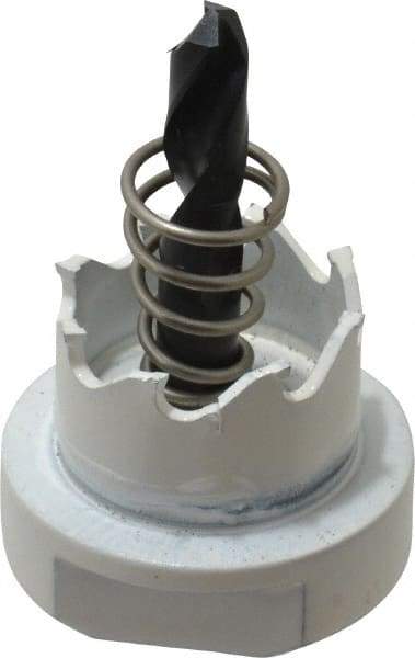Lenox - 1" Diam, 1/2" Cutting Depth, Hole Saw - Carbide-Tipped Saw, Toothed Edge - Exact Tool & Supply